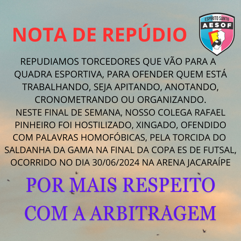 Nota de Repúdio